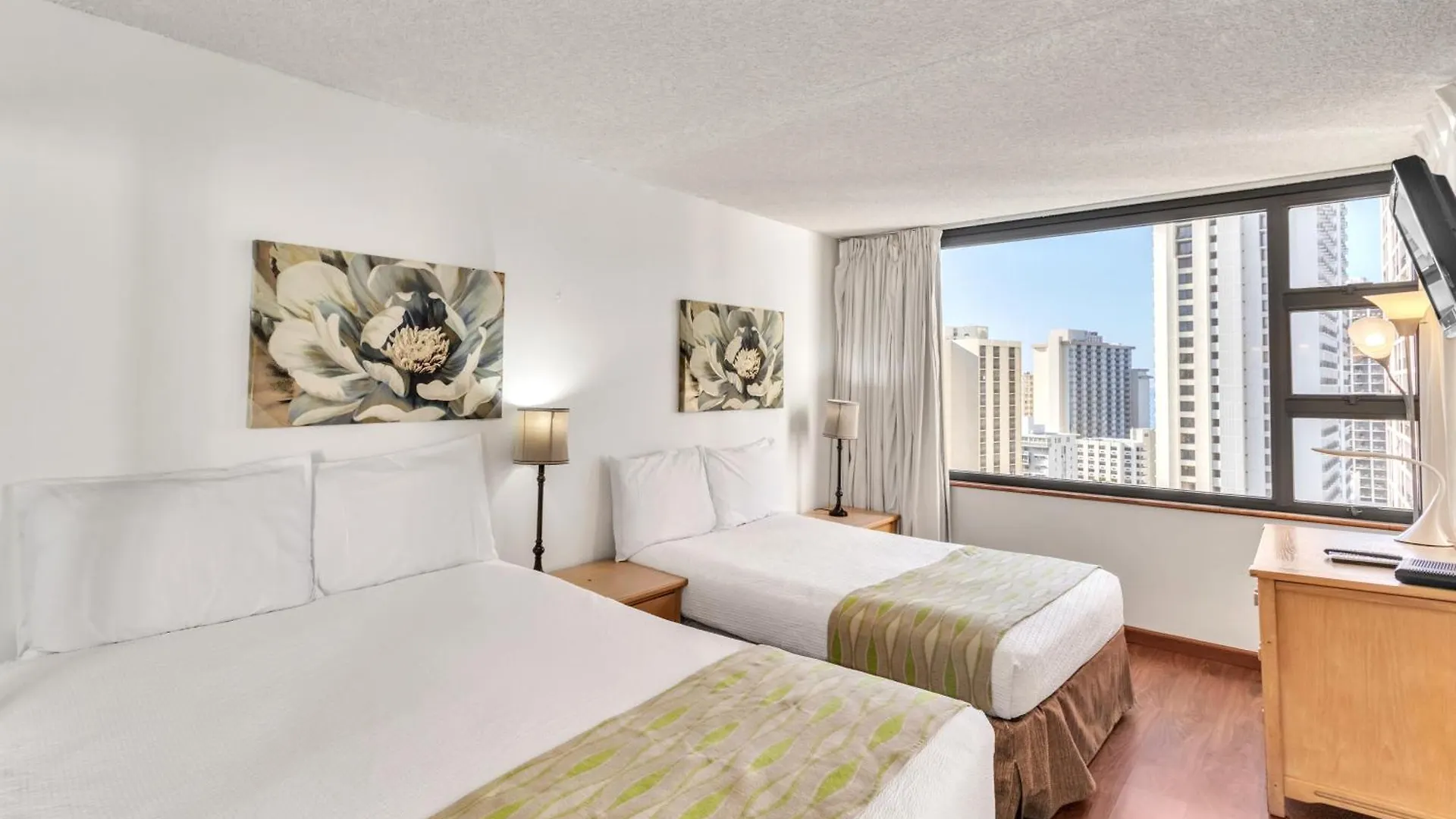 公寓 Oceanview Retreat On 19Th Floor Near Waikiki Beach 檀香山