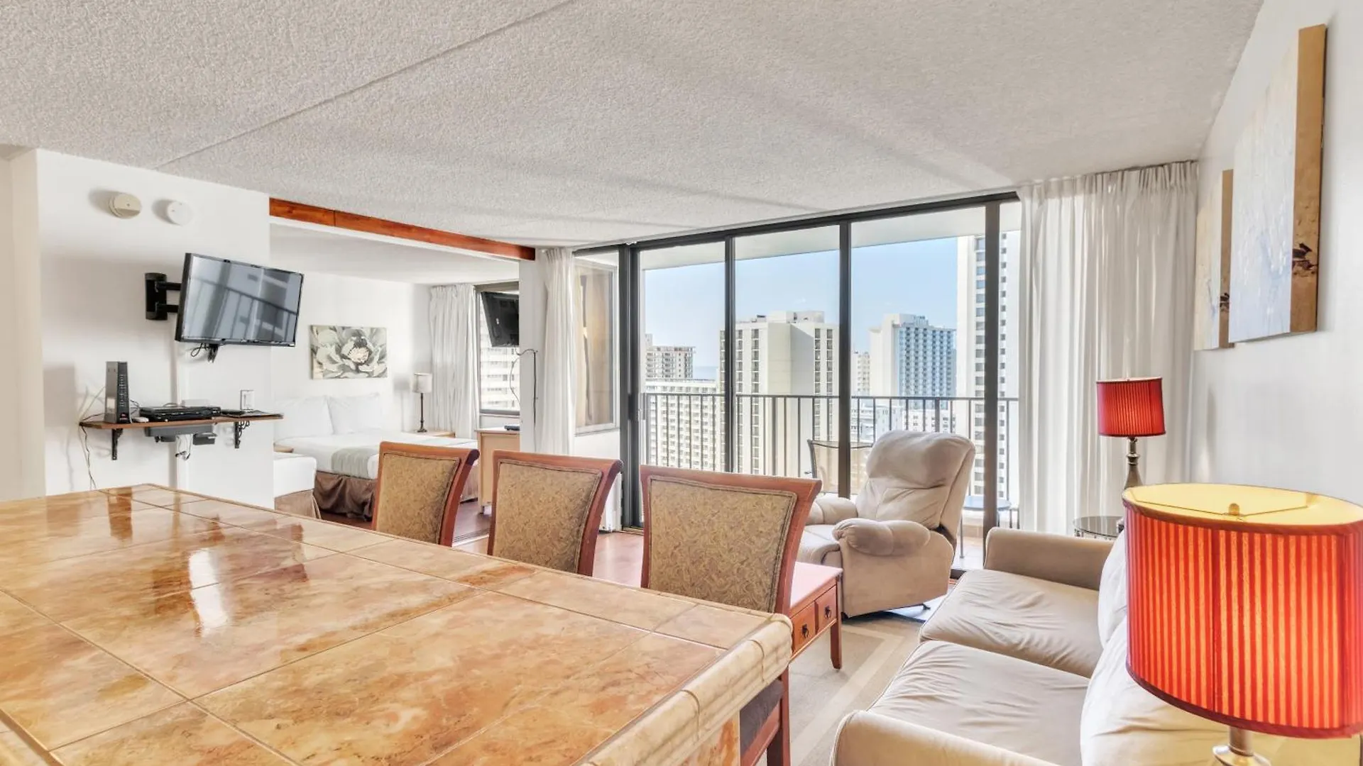 公寓 Oceanview Retreat On 19Th Floor Near Waikiki Beach 檀香山